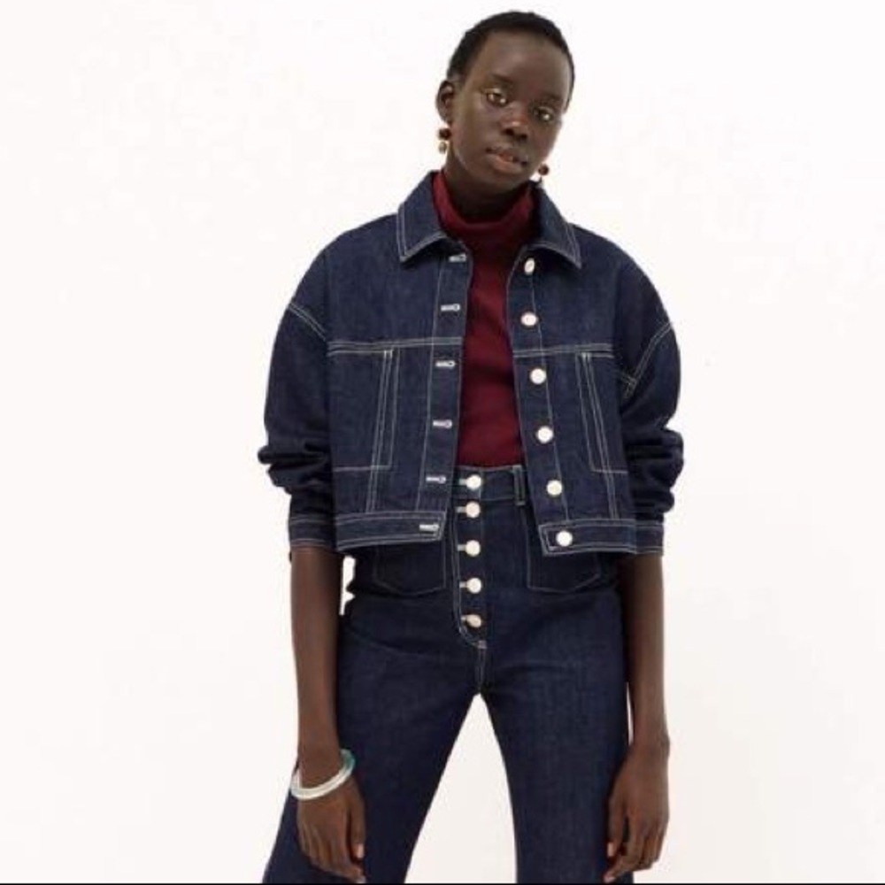 Penny Sage Dreyfus Crop Jacket
